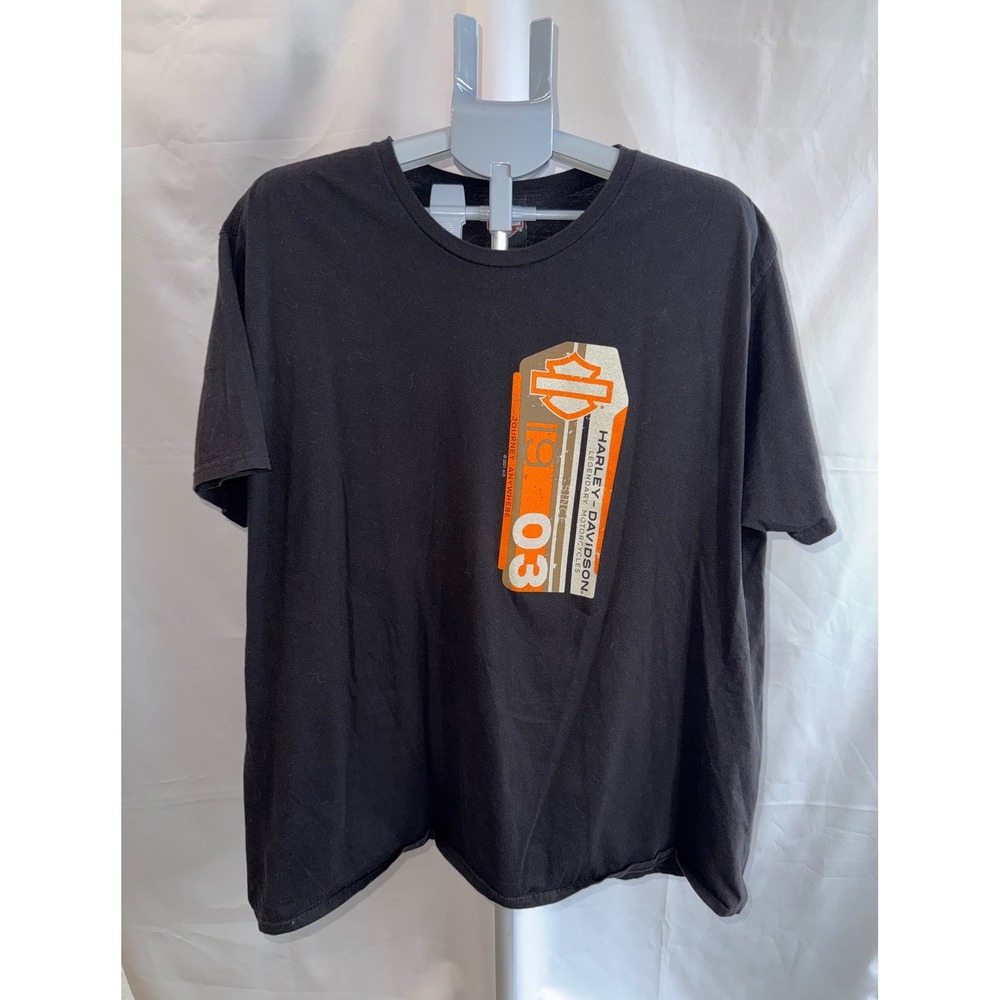 Harley-Davidson Henderson Nevada Graphic T-Shirt Black Mens 3XL 100% Cotton